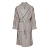 Personalised Toweling Bathrobe Stone - Snuggly