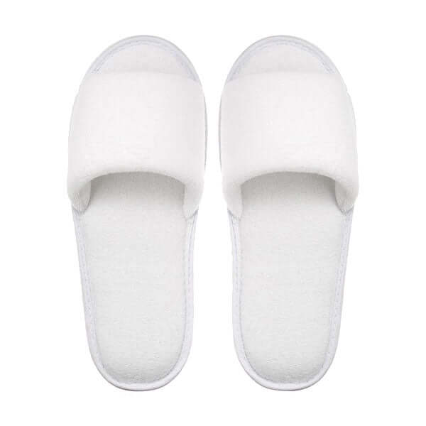 Coral Fleece Open Toe Spa and Hotel Slippers – Snuggly
