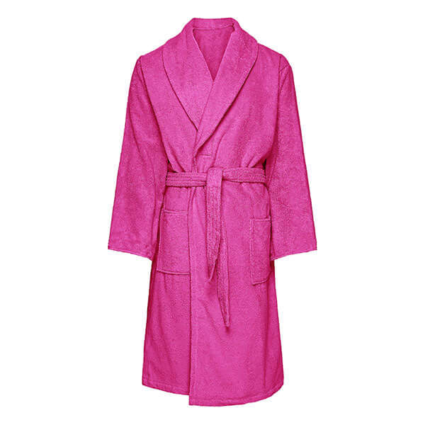 Personalised Coral Fleece Bathrobe Dressing Gown Cerise Pink fc919b31 9942 4b39 86ba 1bdf3a899a0c grande