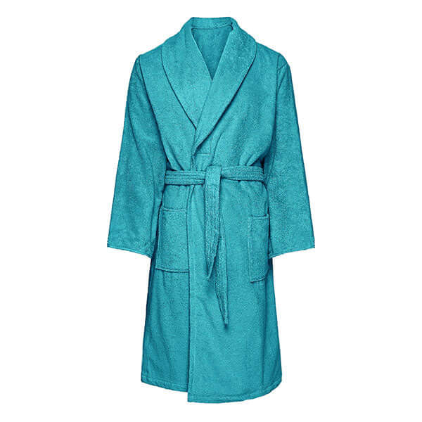 Personalised Coral Fleece Bathrobe Dressing Gown Turquoise de3efa5d 35bb 400a afa8 860195d3737b grande