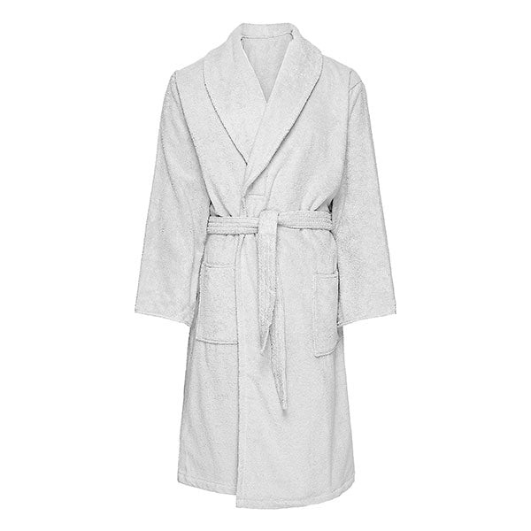 Personalised Toweling Bathrobe White - Snuggly